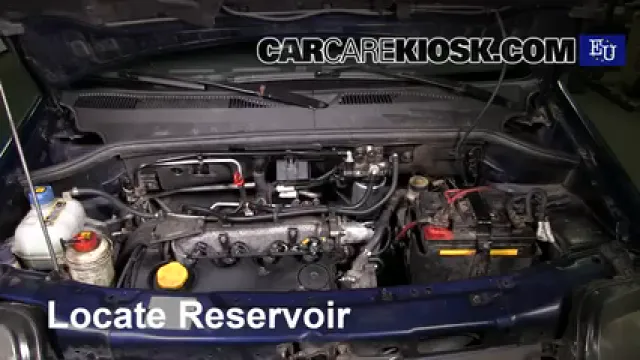 2003 Fiat Doblo Malibu 1.9L 4 Cyl. Diesel Liquide essuie-glace Ajouter du liquide